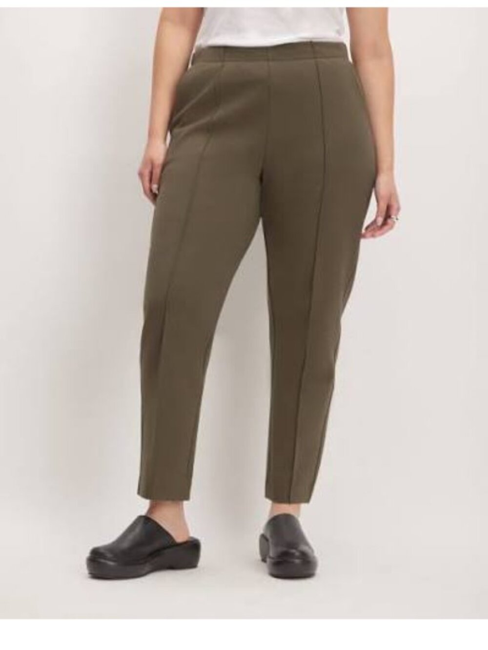 NWT EVERLANE The Dream Pant Pull On in Dark Forest Size 3X